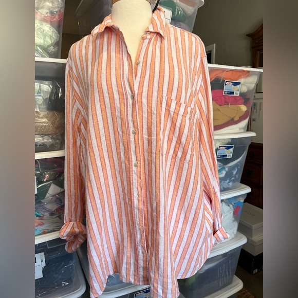 Striped Blouse - Picture 1 of 5